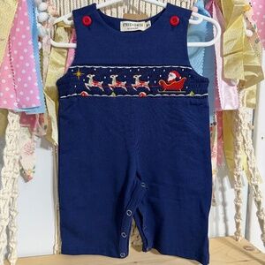 Santa’s sleigh romper